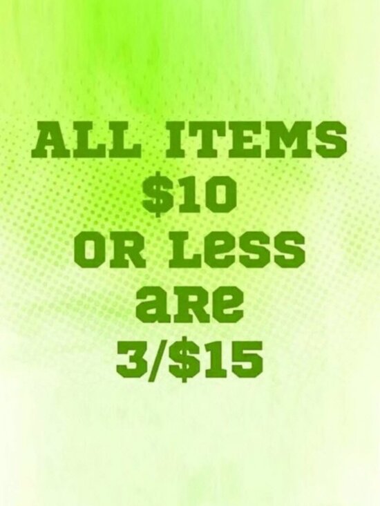 Accessories - MOST items $5 each when you buy 3+